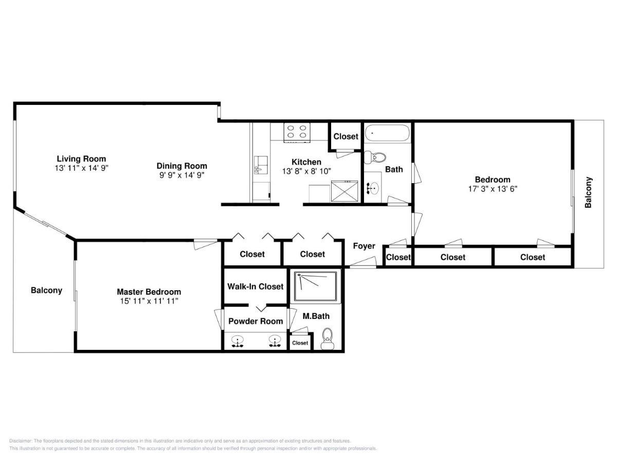 Edgewater 1312 Apartment